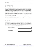 Preview for 9 page of Kingston Technology StorCase Technology Data Express DE75i-A User Manual