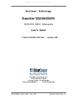 Preview for 2 page of Kingston Technology StorCase Technology Data Silo DS560 User Manual