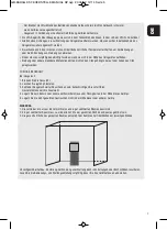 Preview for 5 page of Kingstone 8221400 Set Up And Operating Instructions Manual