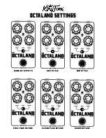 Preview for 4 page of KingTone THE OCTALAND Quick Start Manual