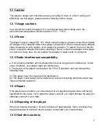 Preview for 3 page of Kingwin KM-31BK User Manual