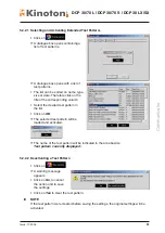 Preview for 61 page of Kinoton DCP 30 LX Operating Manual