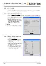 Preview for 70 page of Kinoton DCP 30 LX Operating Manual