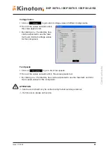 Preview for 71 page of Kinoton DCP 30 LX Operating Manual