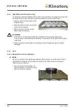 Preview for 90 page of Kinoton DCP 30 LX Operating Manual