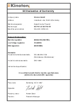 Preview for 107 page of Kinoton DCP 30 LX Operating Manual