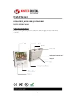 Kintec Digital Technology KDS‐0702 Operating Instructions Manual preview