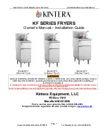 Preview for 1 page of KINTERA KF Series Owner'S Manual & Installation Manual