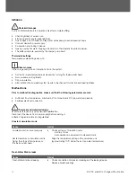 Preview for 12 page of Kioto Solar FWS 20 E Installation And Instruction Manual