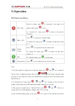 Preview for 5 page of Kipor KP310V1.0 Operation Manual