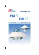 Kipp & Zonen CM 11 Instruction Manual preview