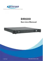 Kirisun DR600 Service Manual preview