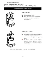 Preview for 7 page of Kirkland Signature PTH106A-SS Installation, Operation And Maintenance Instructions