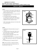 Preview for 9 page of Kirkland Signature PTH106A-SS Installation, Operation And Maintenance Instructions