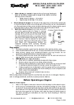 Preview for 21 page of KISANKRAFT KK-CRT-550D User Manual