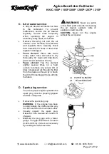 Preview for 21 page of KISANKRAFT KK-IC-100P User Manual