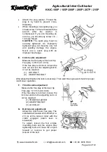 Preview for 22 page of KISANKRAFT KK-IC-100P User Manual