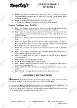 Preview for 10 page of KISANKRAFT KK-IC-8626 Operation Manual