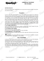 Preview for 18 page of KISANKRAFT KK-IC-8626 Operation Manual