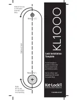 Preview for 9 page of Kit-Lock KL1000 Programming And Operating Instructions