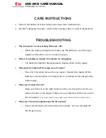 Preview for 4 page of Kitchen Mama CO1100-R Use And Care Manual