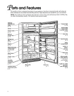 Preview for 4 page of KitchenAid 22''' to 25'' no frost top freezer refrigerator Use And Care Manual