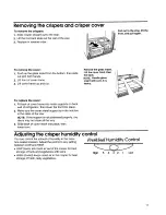 Preview for 11 page of KitchenAid 22''' to 25'' no frost top freezer refrigerator Use And Care Manual