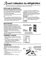 Preview for 30 page of KitchenAid 22''' to 25'' no frost top freezer refrigerator Use And Care Manual