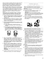 Preview for 37 page of KitchenAid 2225409 Use & Care Manual