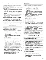 Preview for 43 page of KitchenAid 2225409 Use & Care Manual