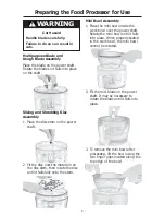 Preview for 11 page of KitchenAid 4KFP740 Instructions And Recipes Manual