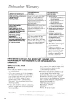 Preview for 24 page of KitchenAid 4KUDC220T Use And Care Manual