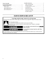 Preview for 2 page of KitchenAid 528534 Installation Instructions Manual