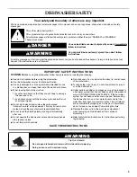 Preview for 3 page of KitchenAid 528824 Use & Care Manual