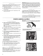 Preview for 6 page of KitchenAid 528824 Use & Care Manual