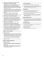 Preview for 18 page of KitchenAid 528824 Use & Care Manual