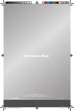 Preview for 280 page of KitchenAid 5KCM0802 Manual