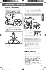 Preview for 9 page of KitchenAid 5KFC3511 Use & Care Manual