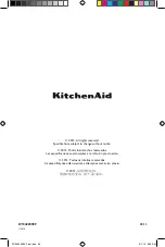 Preview for 12 page of KitchenAid 5KMT223 Instructions Manual