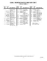 Preview for 5 page of KitchenAid 5KPM50BWH4 Parts List