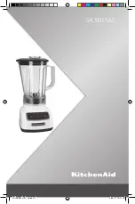 Preview for 1 page of KitchenAid 5KSB1565 Health & Safety, Use & Care And Installation Manual