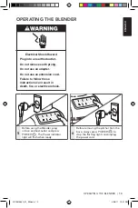 Preview for 10 page of KitchenAid 5KSB1565 Health & Safety, Use & Care And Installation Manual