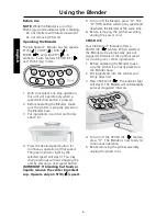 Preview for 8 page of KitchenAid 5KSB45 Instructions And Recipes Manual