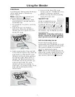 Preview for 9 page of KitchenAid 5KSB45 Instructions And Recipes Manual