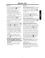 Preview for 13 page of KitchenAid 5KSB45 Instructions And Recipes Manual