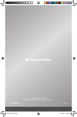 Preview for 80 page of KitchenAid 5KSM2CB5 Manual