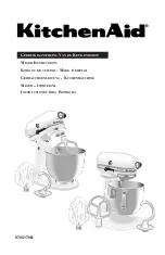 KitchenAid 5KSM5 Instructions Manual preview