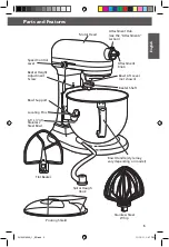 Preview for 5 page of KitchenAid 5KSM7580 Instructions Manual