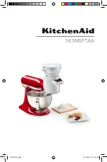 KitchenAid 5KSMSFTAA Manual preview