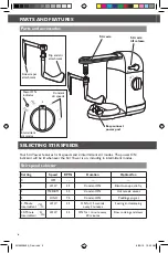 Preview for 6 page of KitchenAid 5KST4054A Manual